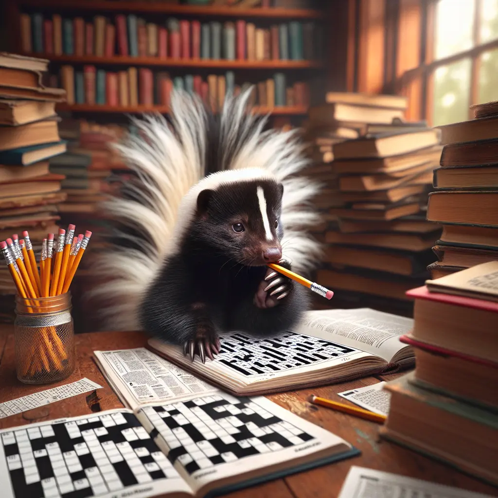 Reference til Stinkdyr i Krydsord